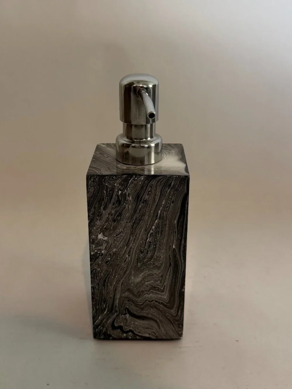 Pigeon and Poodle - Micco Black Marble - Designer Soap Dispenser